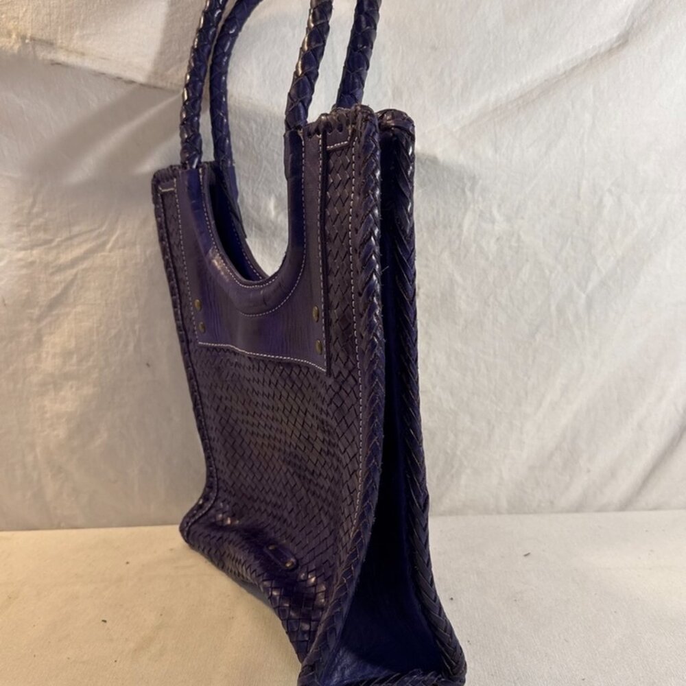 Vintage XXL Frye Skull Handbag - Picture 5 of 15